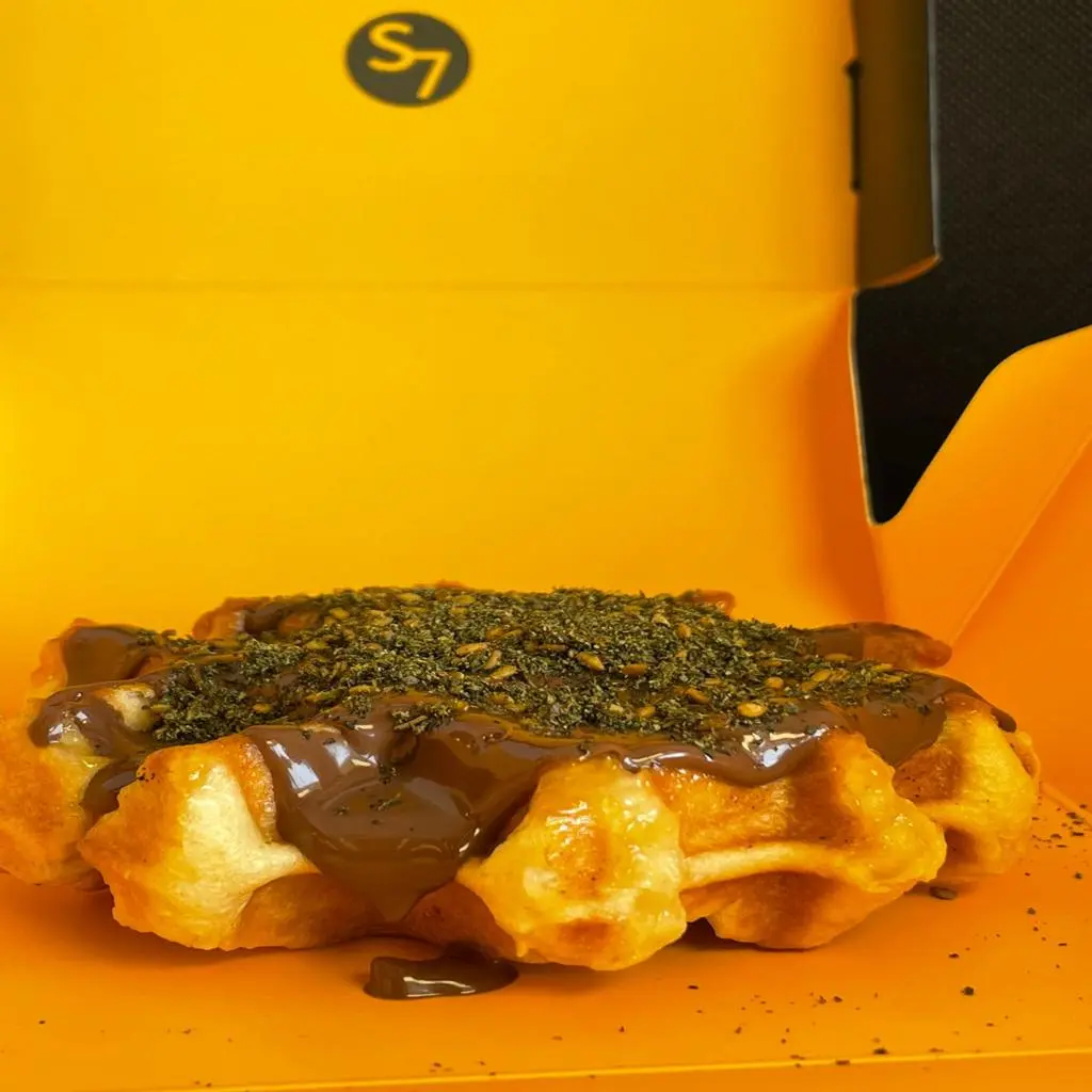 Nutella And Zaatar Belgian Waffle